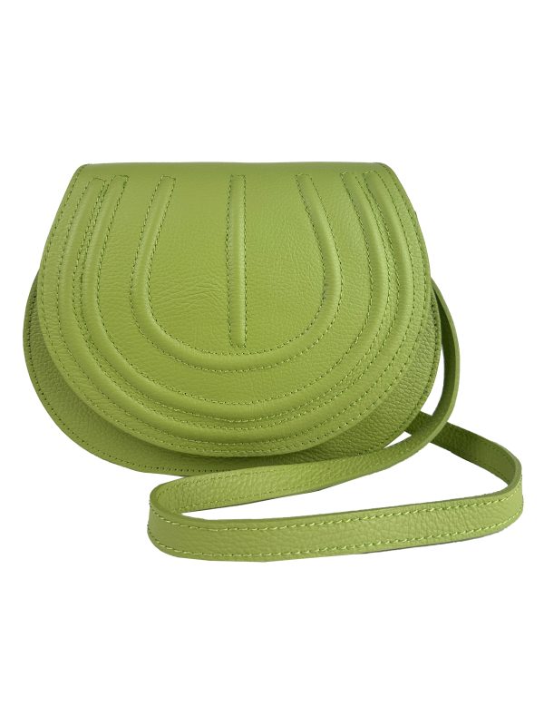 borsa a tracolla pelle lime tracolla