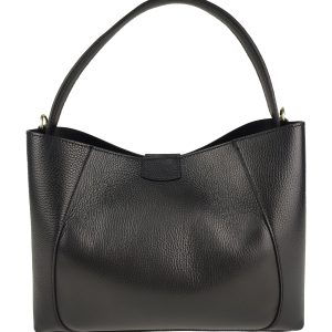 borsa a spalla pelle nero