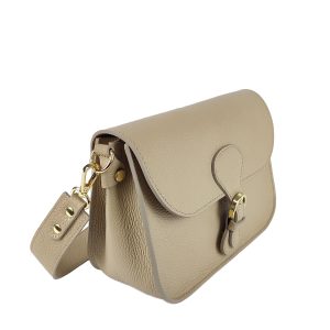 borsa a spalla beige