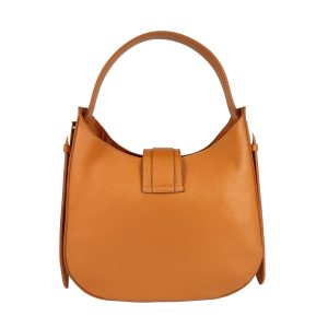 borsa a spalla pelle martellata cuoio retro