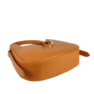 borsa a spalla pelle martellata cuoio fondo