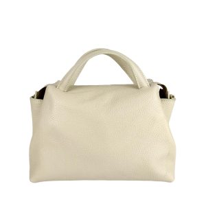 borsa a mano avorio