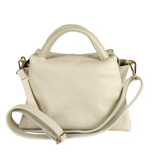 borsa a mano avorio