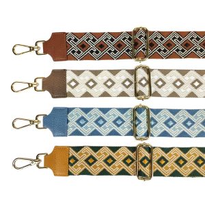 tracolla zigzag rombi colori