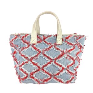 AM522-MJ Borsa a Mano in Denim