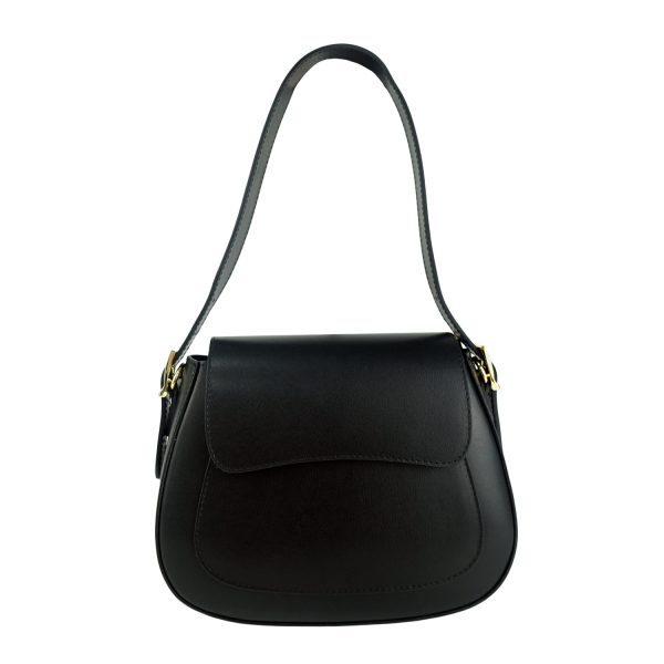 borsa a spalla pelle nero