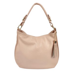 AM529-SP Borsa a Spalla in Pelle Martellata