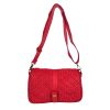 Borsa a tracolla pelle rosso