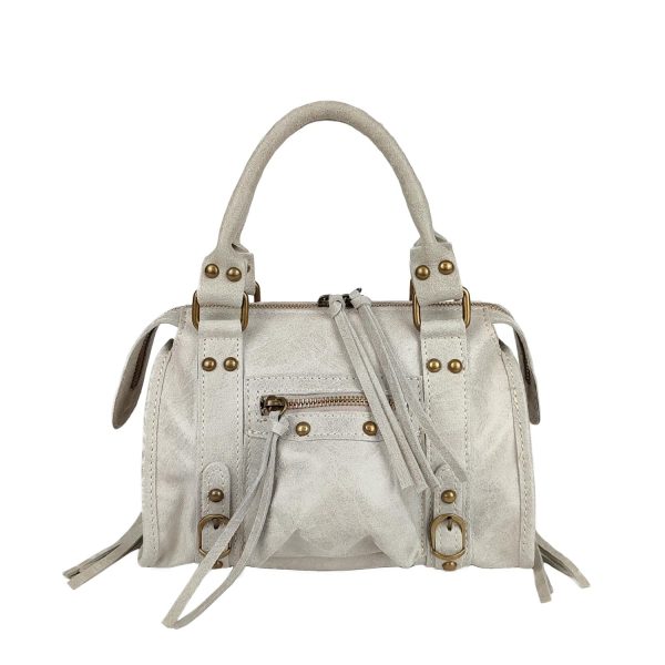 borsa a mano pelle ghiaccio