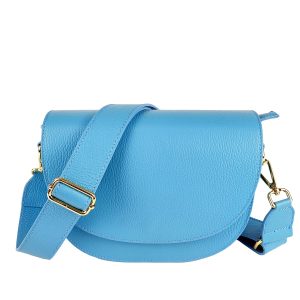 TPR410 Borsa a Tracolla in Pelle Forma Arrotondata