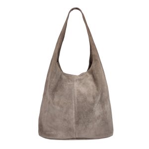 AM9091 Borsa a Spalla in Pelle Scamosciata
