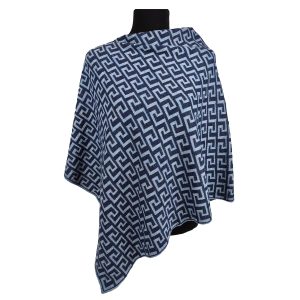 AM-PO10042 Poncho Pattern Greco