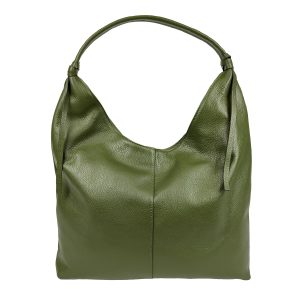 AM10151 Borsa a Spalla in Pelle Martellata