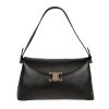 borsa a spalla pelle nero