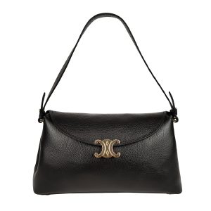 borsa a spalla pelle nero