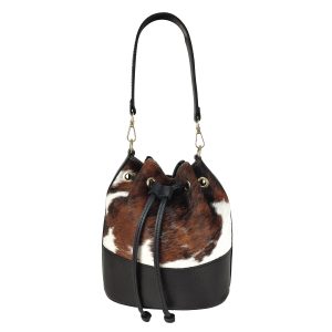 AML692 Borsa con Coulisse in Cavallino