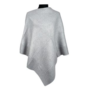 AM-PO11061 Poncho con Strass