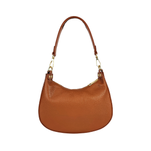 AM12172 Borsa a Spalla in Pelle con Borchie