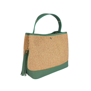 AM12182 Borsa a Mano in Paglia